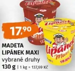 Terno Madeta lipánek maxi nabídka