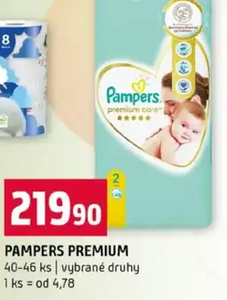 Terno Pampers premium nabídka