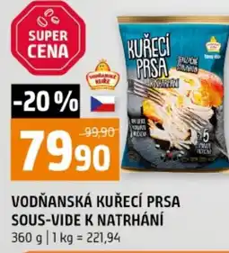 Terno Vodňanská kuřecí prsa sous-vide k natrhání nabídka