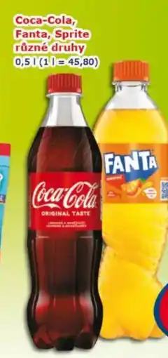 ESO MARKET Coca-Cola, Fanta, Sprite nabídka