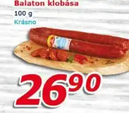 ESO MARKET Balaton klobása nabídka