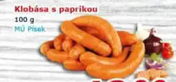 ESO MARKET Klobása s paprikou nabídka