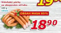 ESO MARKET Vídeňské párky ve skopovém střívku nabídka