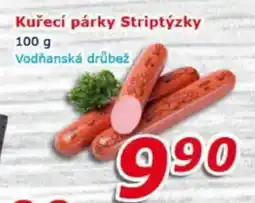 ESO MARKET Kuřecí párky Striptýzky nabídka