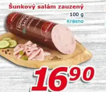 ESO MARKET Šunkový salám zauzený nabídka