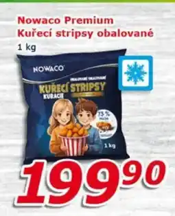 ESO MARKET Nowaco Premium Kuřecí stripsy obalované nabídka
