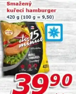ESO MARKET Smažený kuřecí hamburger nabídka
