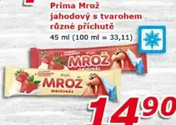 ESO MARKET Prima Mrož jahodový s tvarohem nabídka