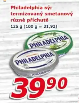 ESO MARKET Philadelphia sýr termizovaný smetanový nabídka