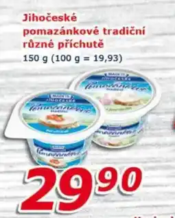 ESO MARKET Jihočeské pomazánkové tradiční nabídka