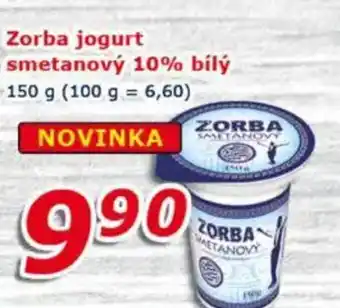 ESO MARKET Zorba jogurt smetanový 10% bílý nabídka