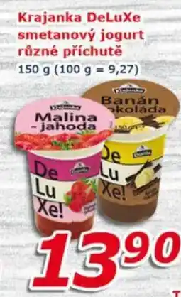 ESO MARKET Krajanka DeLuxe smetanový jogurt nabídka