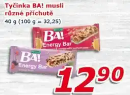 ESO MARKET Tyčinka BA! musli nabídka
