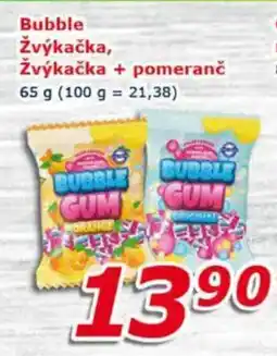ESO MARKET Bubble Žvýkačka, Žvýkačka + pomeranč nabídka
