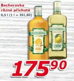 ESO MARKET Becherovka nabídka