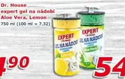ESO MARKET Dr. House expert gel na nádobí Aloe Vera, Lemon nabídka