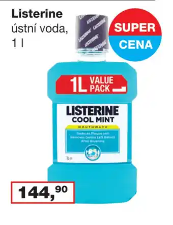 Ráj drogerie Listerine ústní voda nabídka