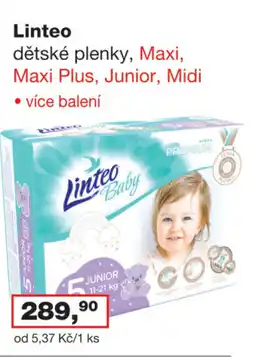 Ráj drogerie Linteo dětské plenky nabídka