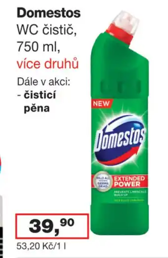 Ráj drogerie Domestos WC čistič nabídka