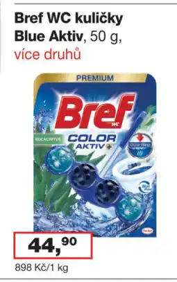 Ráj drogerie Bref WC kuličky Blue Aktiv nabídka