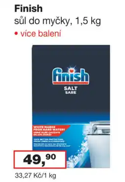 Ráj drogerie Finish sůl do myčky nabídka