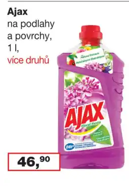 Ráj drogerie Ajax na podlahy a povrchy nabídka
