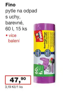 Ráj drogerie Fino pytle na odpad suchy, barevné nabídka