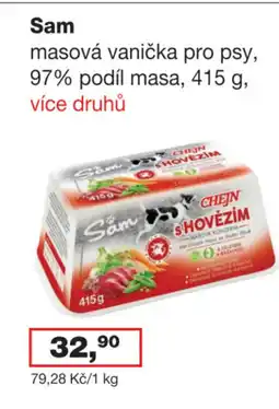 Ráj drogerie Sam masová vanička pro psy nabídka