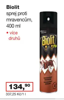 Ráj drogerie Biolit sprej proti mravencům nabídka