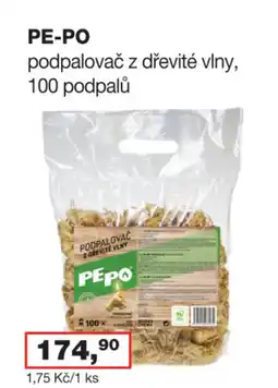 Ráj drogerie PE-PO podpalovač z dřevité vlny nabídka