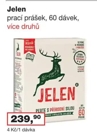 Ráj drogerie Jelen prací prášek nabídka