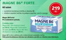 mojelekarna.cz Magne B6 Forte nabídka