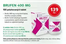 mojelekarna.cz Brufen nabídka