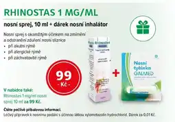mojelekarna.cz Rhinostas 1 mg/ml nabídka