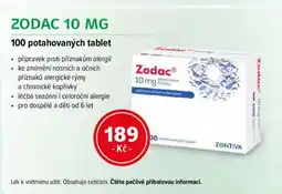 mojelekarna.cz Zodac nabídka