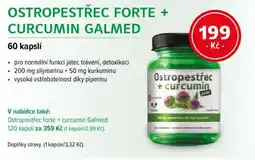 mojelekarna.cz Ostropestřec forte + curcumin galmed nabídka