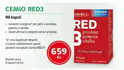 mojelekarna.cz Cemio Red3 nabídka