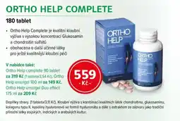 mojelekarna.cz Ortho help complete nabídka
