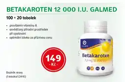 mojelekarna.cz Betakaroten 12 000 I.U. galmed nabídka