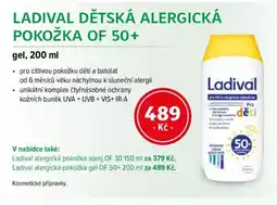 mojelekarna.cz Ladival dětská alergická pokožka OF 50+ nabídka