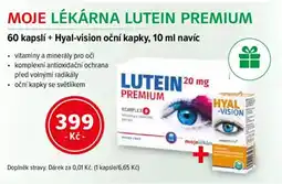mojelekarna.cz Moje lékárna lutein premium nabídka