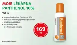 mojelekarna.cz Moje lékárna panthenol 10% nabídka