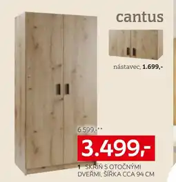 XXXLutz Skriň s otočnými dveřmi nabídka