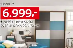 XXXLutz Skříň s posuvnými dveřmi nabídka