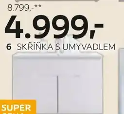 XXXLutz Skříňka s umyvadlem nabídka