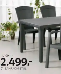 XXXLutz Zahradní stůl nabídka