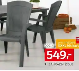 XXXLutz Zahradní židle nabídka