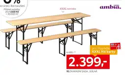 XXXLutz Zahradní sada, 3dílná nabídka