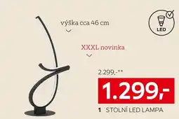 XXXLutz Stolní led lampa nabídka