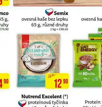 Teta Semix ovesná kaše bez lepku nabídka